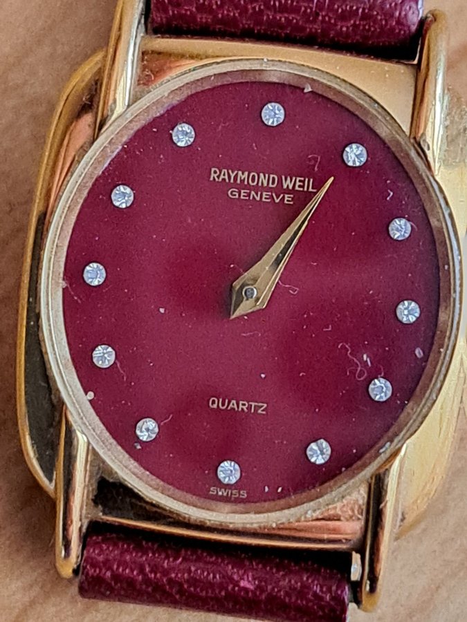 Raymond Weil Damklocka med diamanter