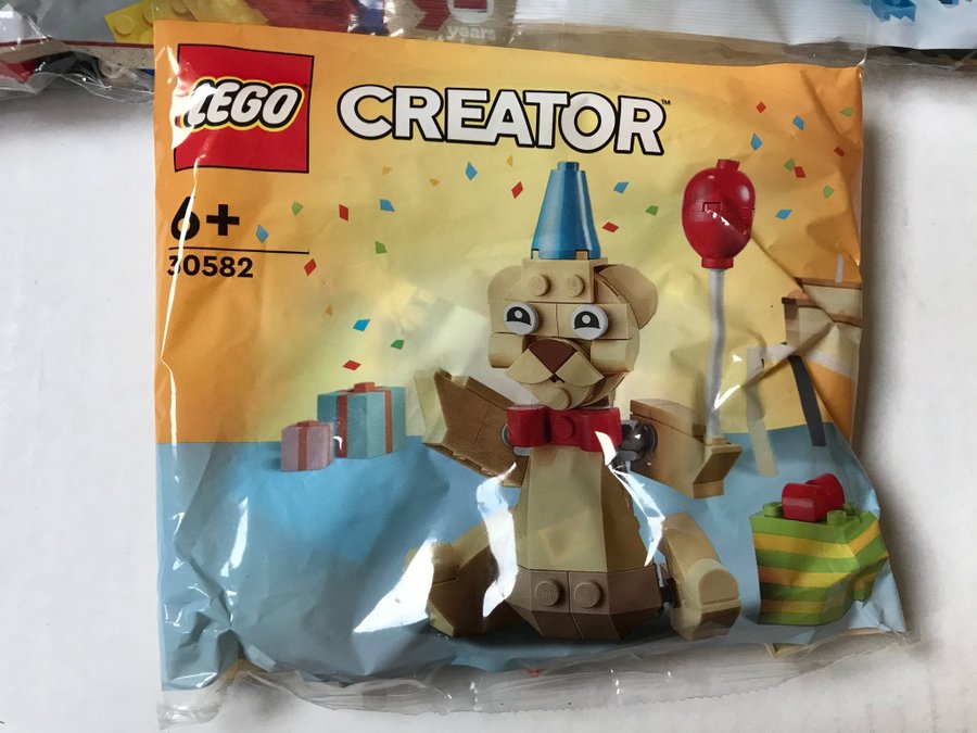 3st Lego Creator 30580, 30510, 30582 - NYA! OÖPPNADE! - JULKLAPPSTIPS