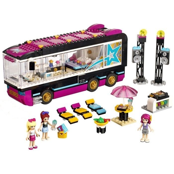 LEGO® Friends | Popstjärnornas turnébuss | 41106