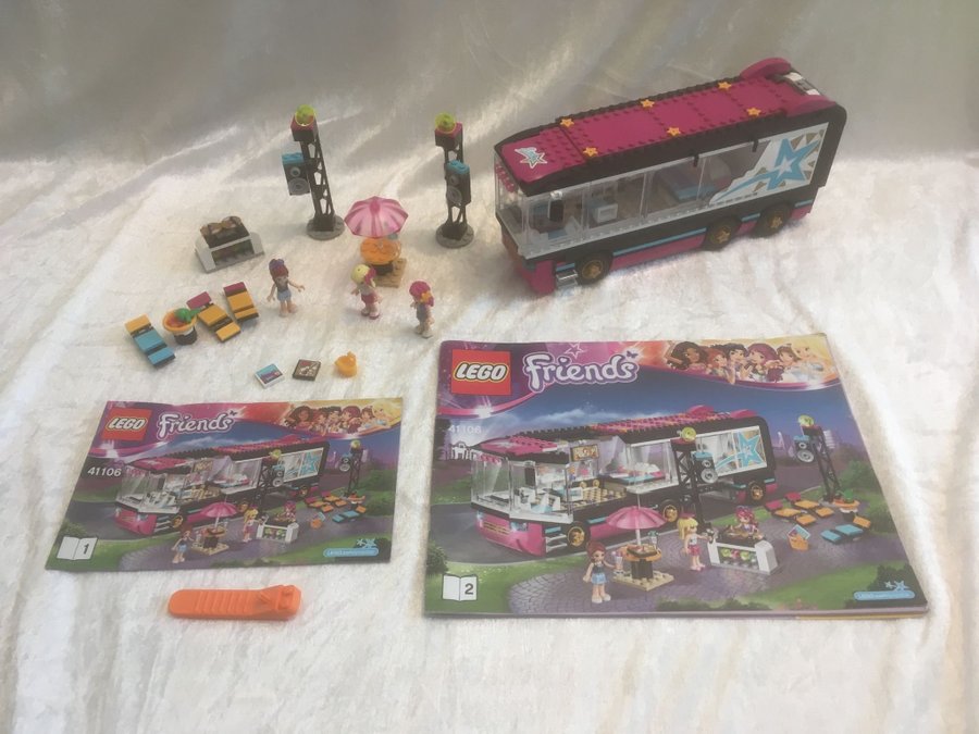 LEGO® Friends | Popstjärnornas turnébuss | 41106