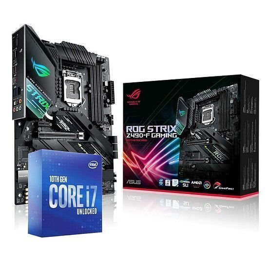 Intel i7 10700k+ Asus ROG Strix Z490F + Kingston Fury 32GB