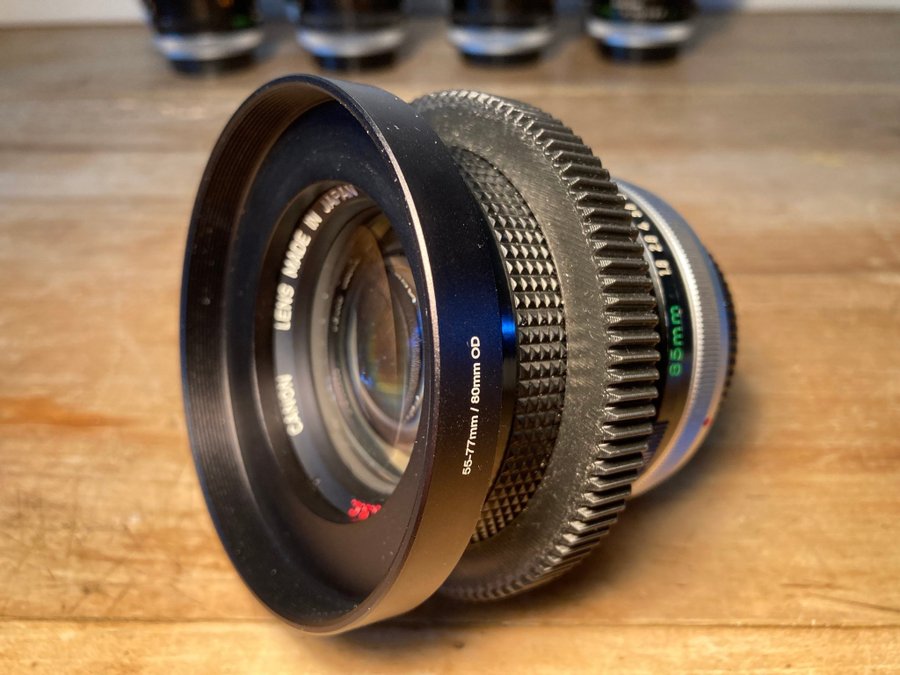 Canon FD 85mm f18 SSC