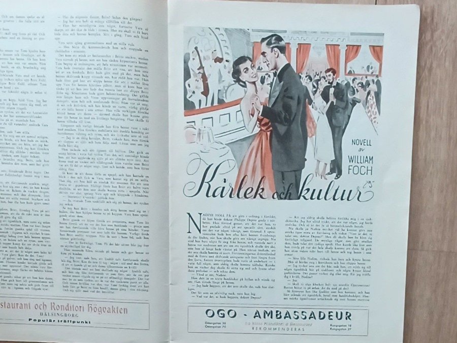 Skruven 1957 tidskrift ovanlig jultidning jul