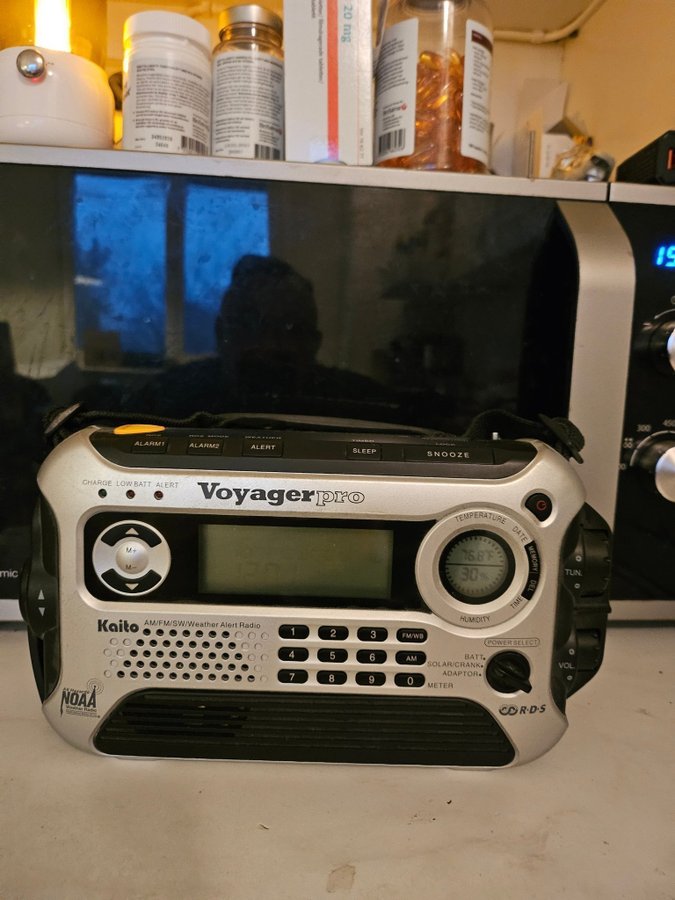 Kaito Voyager Pro AM/FM/Weather Radio.