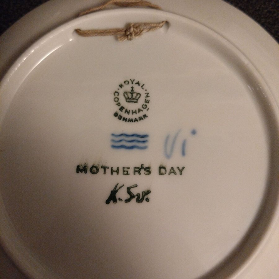 Royal Copenhagen Mors Dag 1972, Mothers Day