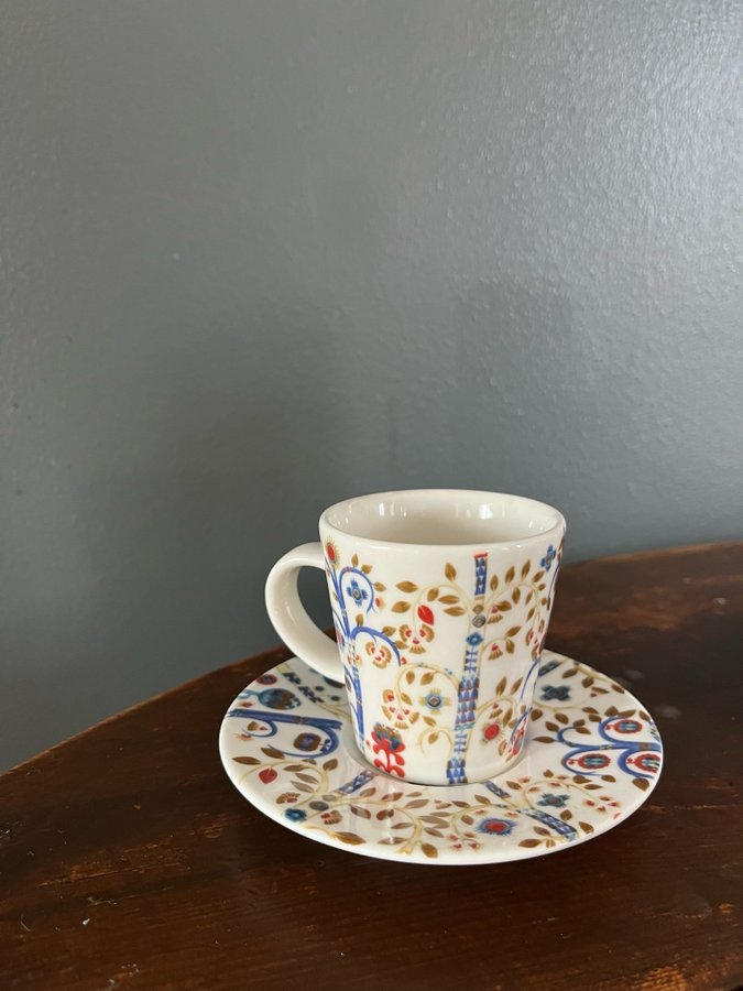 Iittala Taika espressokoppar med fat (6 st)