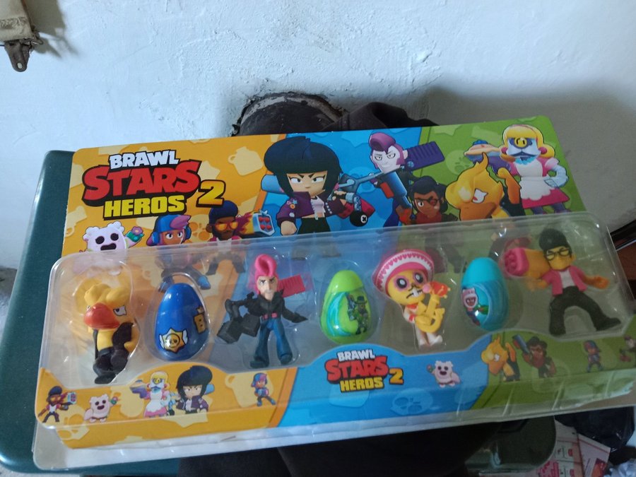 BRAWL STARS 4 ST FIGURER 10 CM HÖG 3 ST ÖVERRASKINGSPÅSE