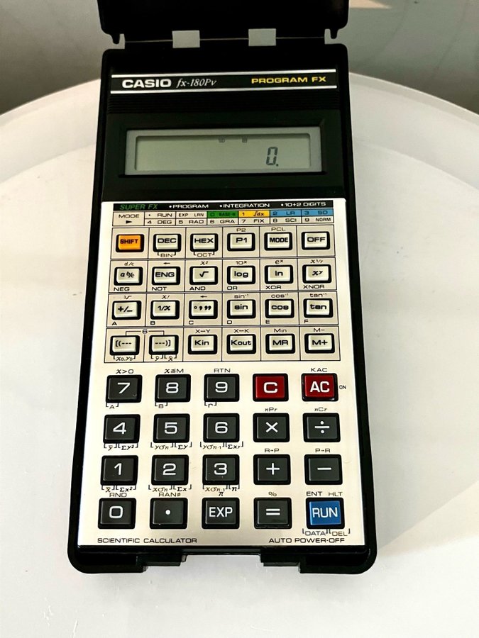 Casio fx-180PV miniräknare