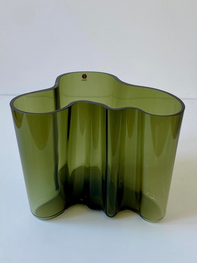 Savoy 16 cm, ”Moss Green” Ny i Kartong - Alvar Aalto för Iittala