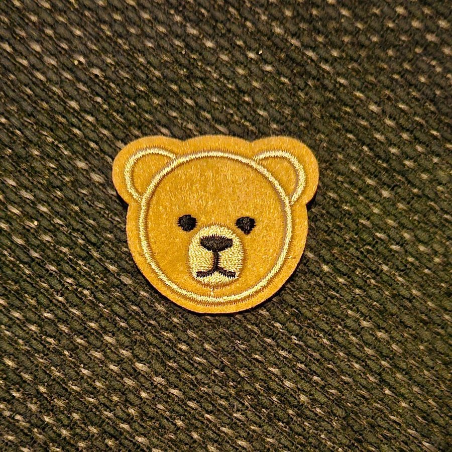 DIY / Tygmärke Patch / lappa kläder / teddy