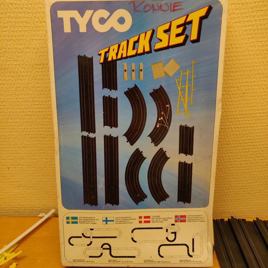 Tyco Track Set - bandelar till Tyco bilbanor