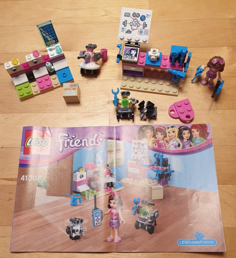 LEGO Friends: Olivias kreativa labb (41307) komplett!