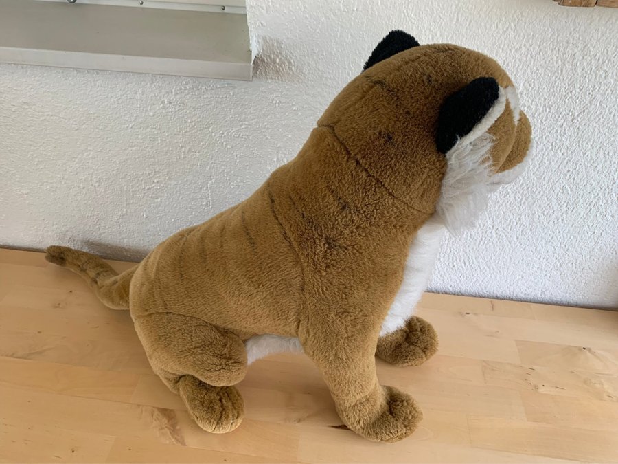 Stort gosedjur tiger, ca 48 cm hög, Teddy  Co