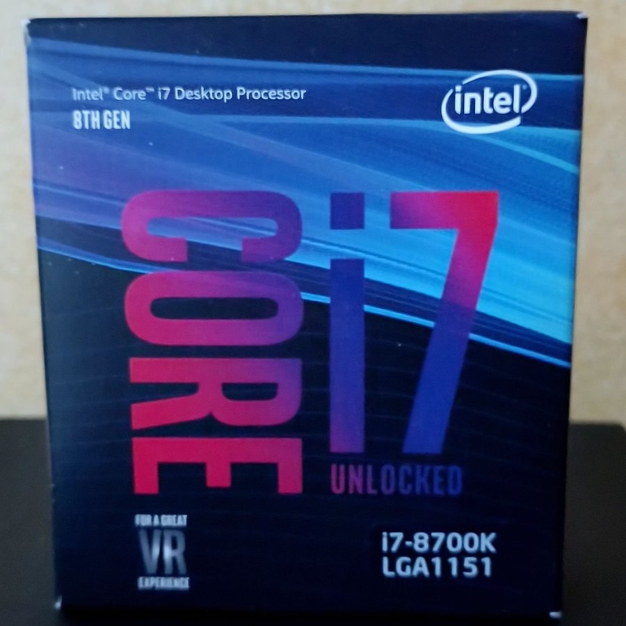 Intel Core i7-8700K Processor (NY!)