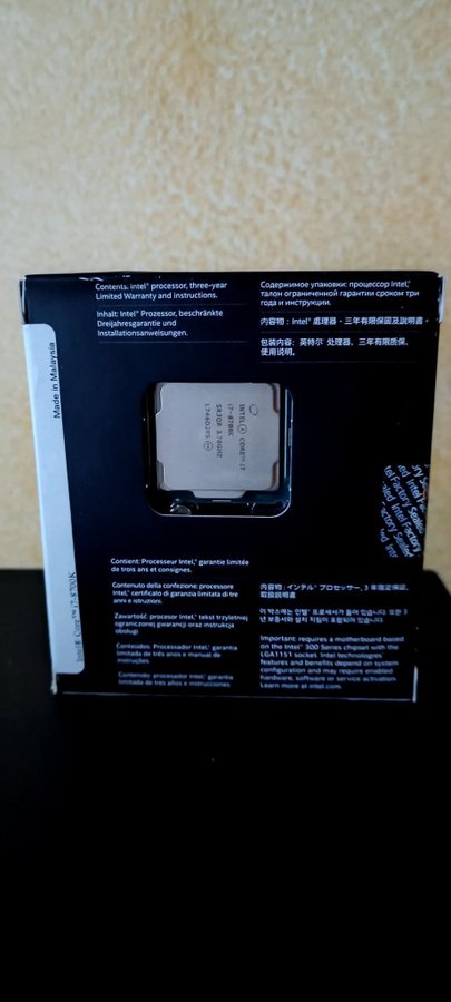 Intel Core i7-8700K Processor (NY!)