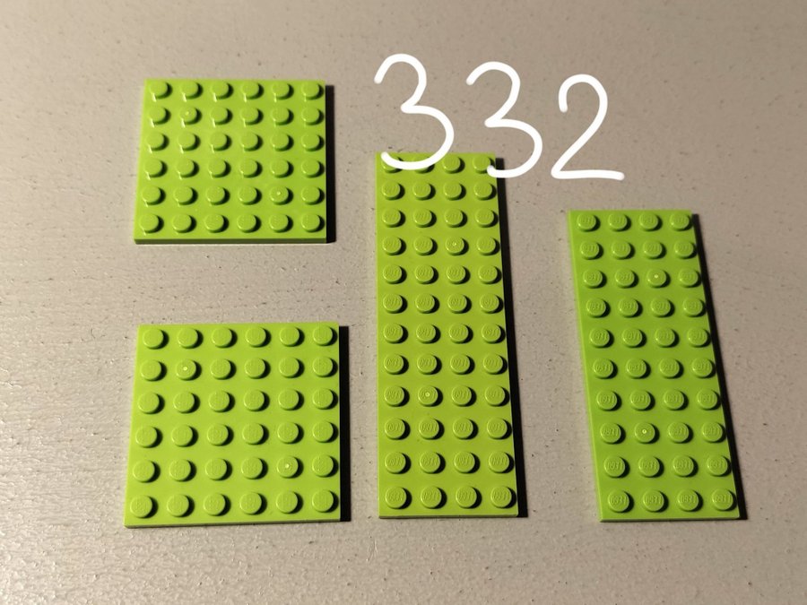 Lego Klossar Lime Grön