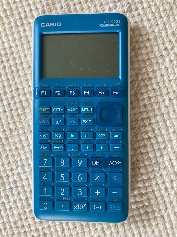 Casio FX-7400GIII grafräknare gymnasiet / högskola