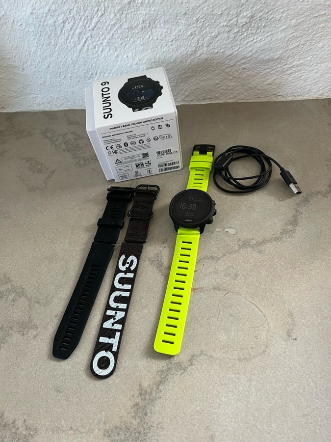 Suunto 9 Baro Titanium Limited Edition