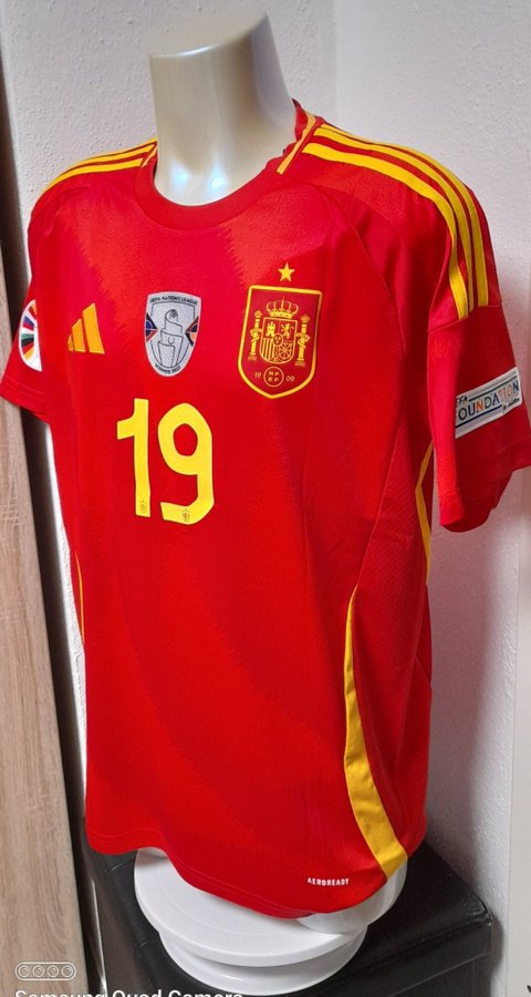 Trikot Fantrikot Spanien Espana Lamine Yamal GrXL EM24 Fussballtrikot