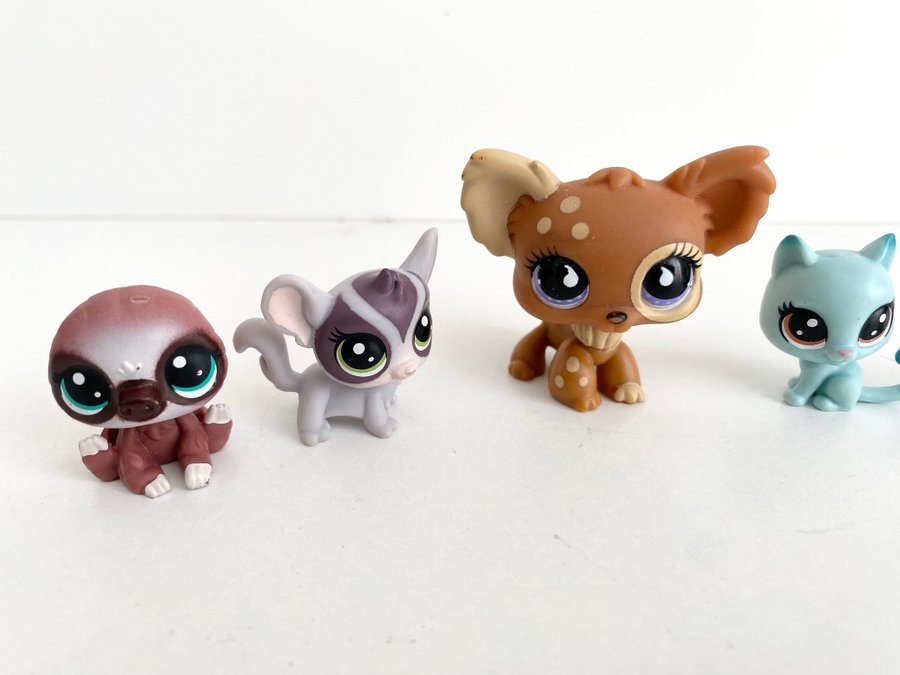 5 st Littlest Pet Shop figurer