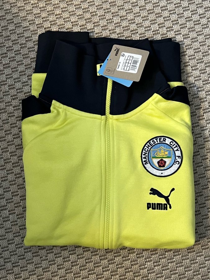 Ny Officiell Manchester City Puma Träningsjacka