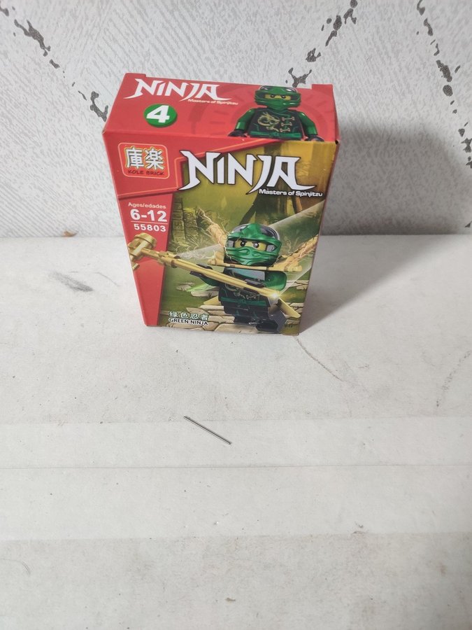 Ninja Minifigur Oanvänd/NY