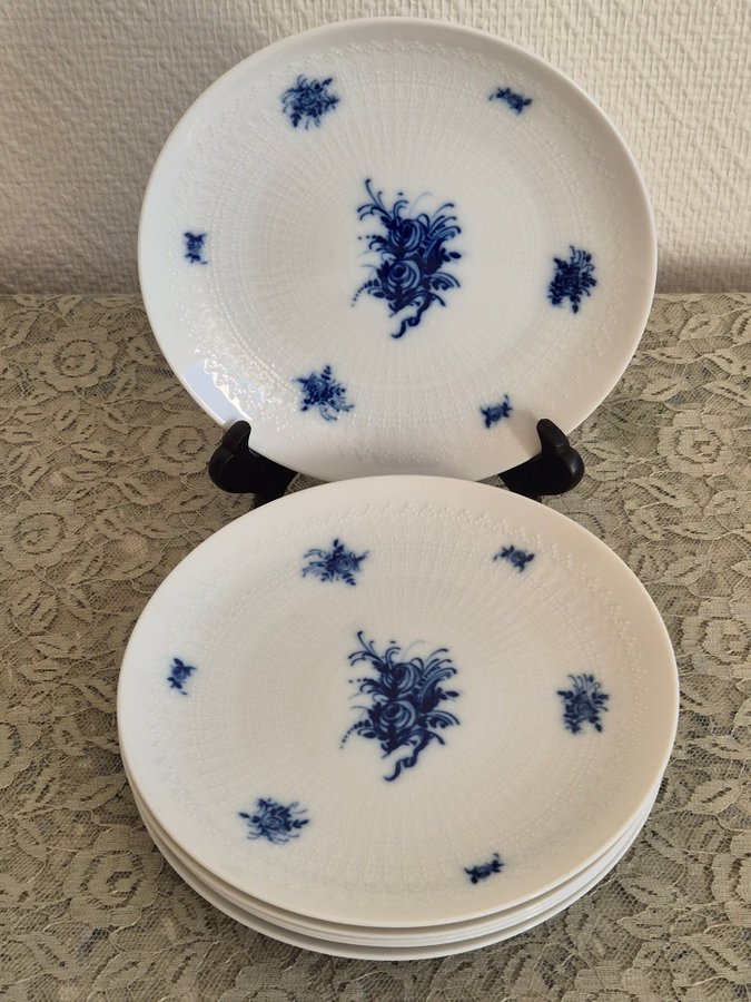 6 st. Rosenthal Assietter Blue Romance - Romanze - design Björn Wiinblad