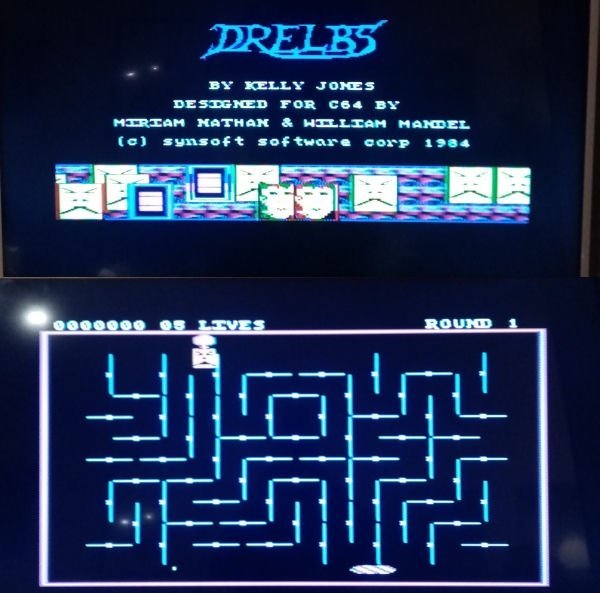 Drelbs (US Gold - Synsoft) ->TESTAD<- Commodore 64 / C64 Spel