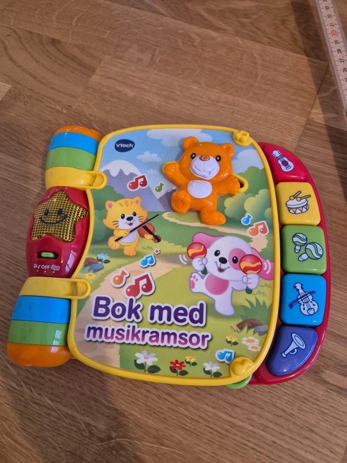 Vtech Bok med Musikramsor