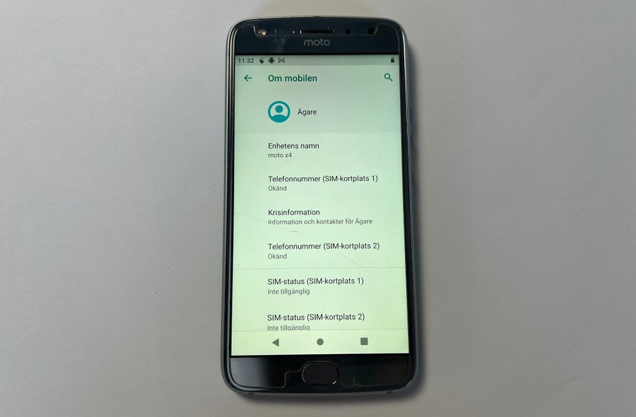 Motorola Moto X4