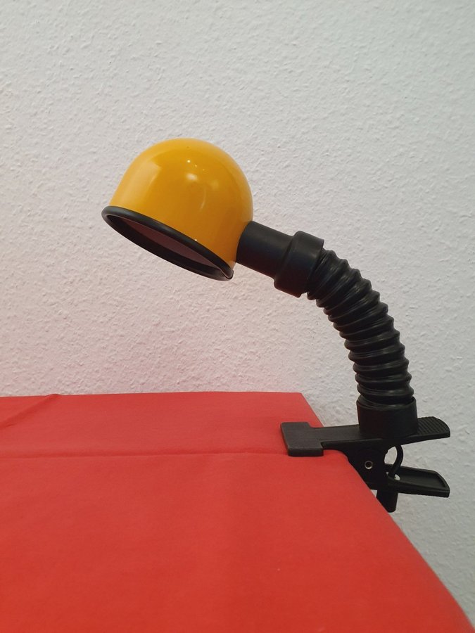 Retro Vintage Klämlampa Vägglampa Bordslampa Sänglampa Böjbar lampa