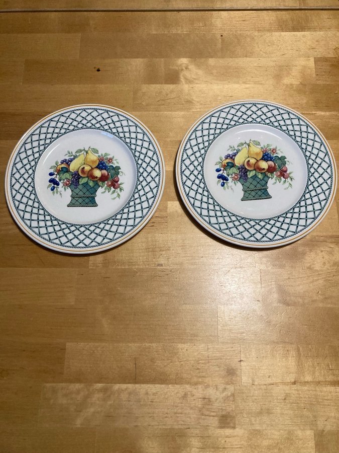 2 stk. Villeroy  Boch tallerkener