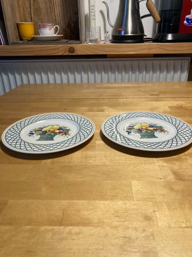 2 stk. Villeroy  Boch tallerkener