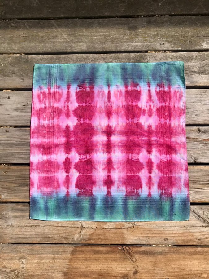 Ny Tie-Dye Näsduk/Bandana BERRY (Flera olika sorter)