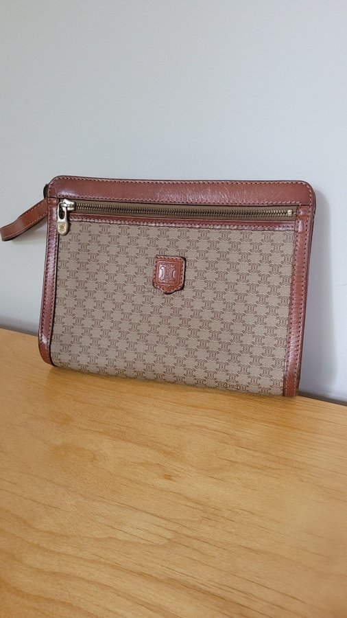 Céline Vintage Clutch Toiletry Bag Väska