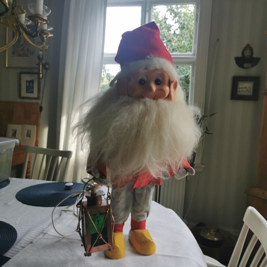 Jultomte med lykta