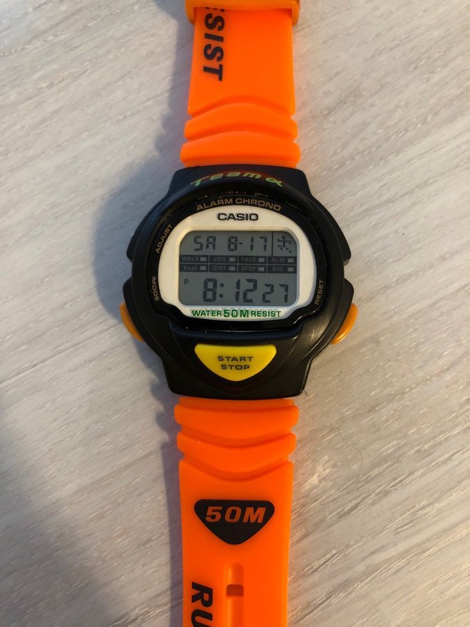 Casio Team G Alarm Chrono Digital Klocka