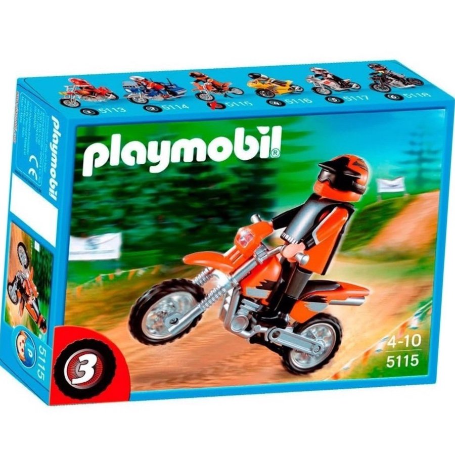 Playmobil 5115 Crossmotorcykel