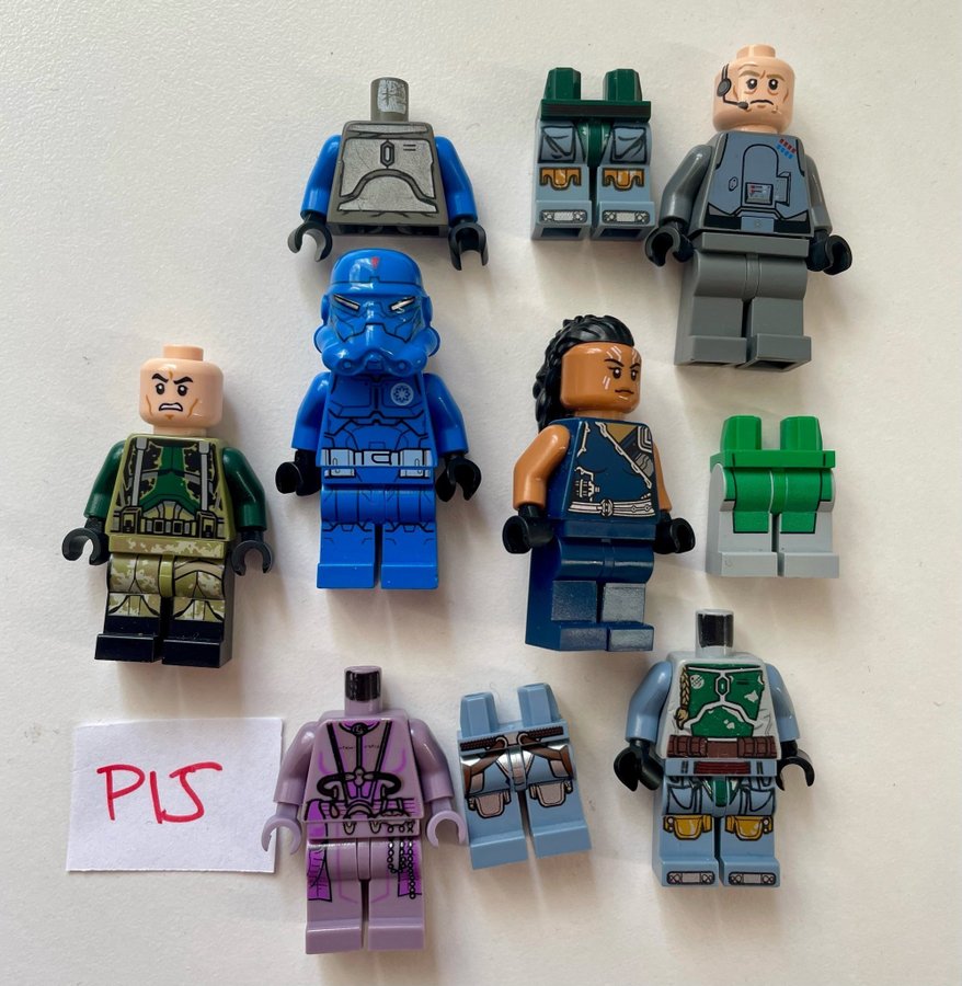 #P15 ÄKTA LEGO star wars DYRA delar till figurer gubbar minifigurer