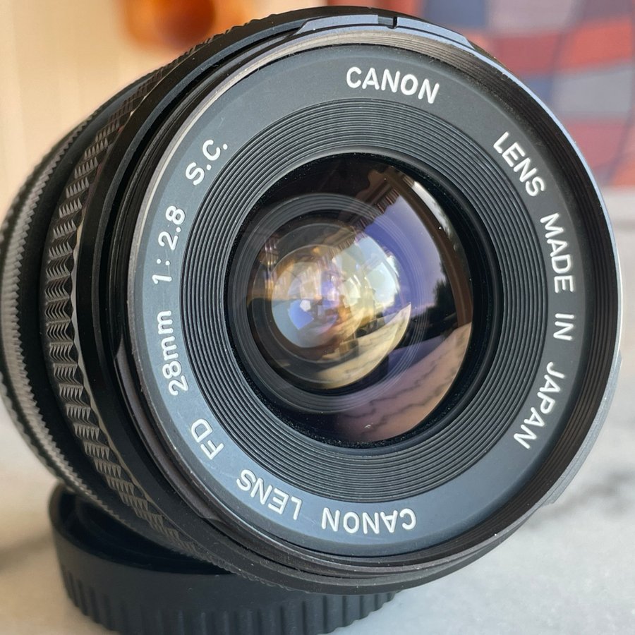 Canon FD 28mm f2.8 S.C.