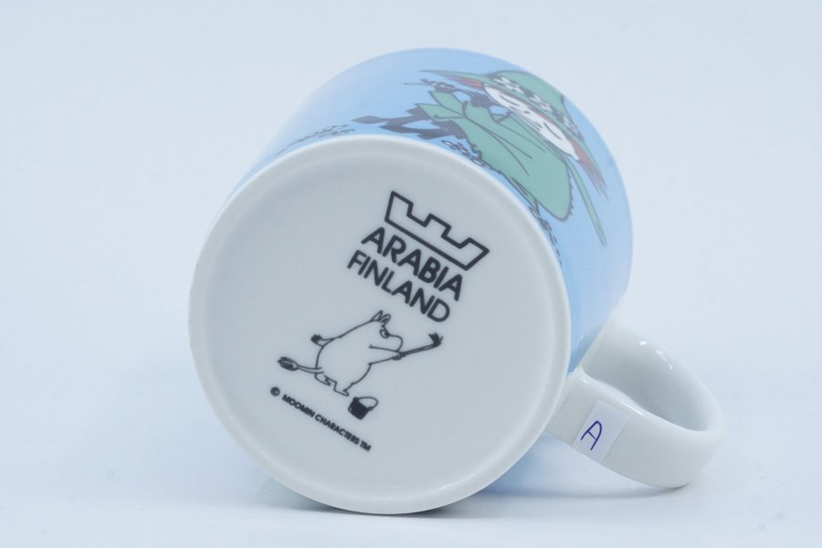 Muminmugg Snusmumriken blå / Moomin Mug Snufkin [A]